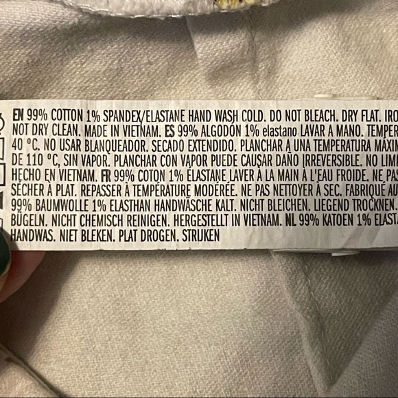 Forever 21 Fall Sunflower Button Front Skirt Size Medium - Picture 7 of 7